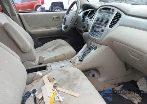 2005 Toyota Highlander V6 из США, поврежденный, VIN JTEEP21A750088746